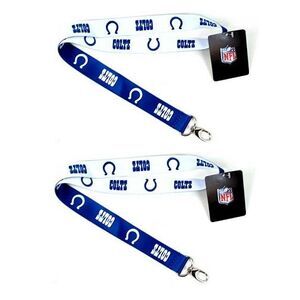 Indianapolis Colts NFL Ombre Lanyard 2 Pack